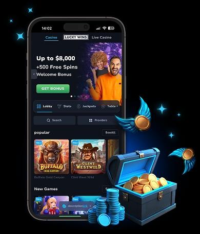 LuckyWins Casino Australia Mobile